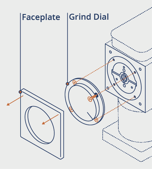 FELLOW Ode Replacement Grind Dial (Matte Black) – Someware